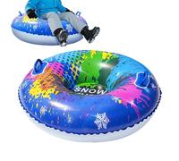 Ahuuen Snow Tube | Slittino a Sacco Antiribaltamento | Slittino da Neve Rinforzato per Sport Invernali all Aperto,Discese Pista Esterni Neve Famiglia Adulti Bambini