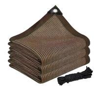 AHWEKR Rete ombreggiante con occhielli, 4.4 x 5 m, protezione solare, per serra, terrazza, piante, pollaio, antivento e permeabile all'acqua