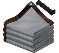AHWEKR Rete Ombreggiante Con Occhielli, 90% Tenda da Sole Traspirante per Esterno, Vela Parasole Impermeabile per Serra, Balconi, Patio, Pergola 7m x 21m