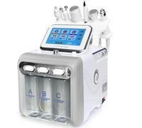 AHWOiHS Hydrafacial Machine,6 in 1 Dispositivo Hydrafacial Macchina Professionale,Macchina per il viso dell'acqua,aqua facial machine con display a LED,adatto per la casa del salone di bellezza