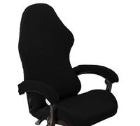 AHYBE Coprisedia Da Gaming Con Braccioli 4 Pezzi Fodera Per Sedia Da Ufficio Coprisedia Per Sedia Da Gioco Elasticizzata Copripoltrona Girevole Ergonomica Copri Schienale Della Sedia Da Computer (A)