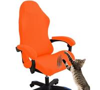 AHYBE Coprisedia Da Gaming Con Braccioli Fodera Per Sedia Da Ufficio Coprisedia Da Gioco Elasticizzata Sfoderabile E Lavabile, Copertura Per Sedia Da Gaming Per Sedia Da Computer Gioco (L)