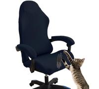 AHYBE Coprisedia Da Gaming Con Braccioli Fodera Per Sedia Da Ufficio Coprisedia Da Gioco Elasticizzata Sfoderabile E Lavabile, Copertura Per Sedia Da Gaming Per Sedia Da Computer Gioco (C)