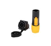 AHYLN 10 pezzi 3 pin impermeabile con bloccaggio maschio cavo spina femmina chassis NAC3MPX o NAC3MX-W + NAC3FPX + connettore Powercon NAC3FX-W .0319