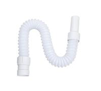 AI润色 467/5000 Tubo di scarico doppio della cuc Tubo flessibile di scarico in plastica, filtro di scarico for lavello da cucina, tubo flessibile for acque reflue, accessori integrati for il bagno