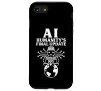 AI - Aggiornamento finale dell'umanità - Futuristic Robot Scarica Custodia per iPhone SE (2020) / 7/8