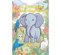 AI animals coloring book
