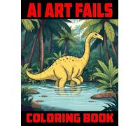 AI Art Fails Coloring Book: The Weird, the Wonky & the Absurdly Wonderful - A Coloring Experience!