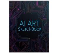 AI Art Sketchbook: Your Creative Prompt & Drawing Journal: Explore, Sketch, and Capture Your AI-Inspired Ideas