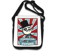 AI Artificial Intelligence I Predict The Future Like A Boss Borsa a tracolla Bianca