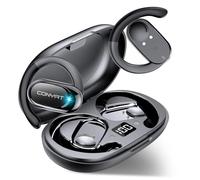 AI Bluetooth 5.4 Auricolari traduttori in Tempo reale con 164 Lingue, 58Ore Open-Ear Cuffie Traduttore Simultaneo Vocale, Nero