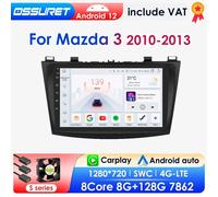 AI Carplay Android Auto Car Radio per Mazda 3 2010-2013 Car Stereo Multimedia Player Audio GPS Navi Video 8G + 128G 2Din 7862