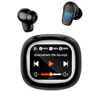 AI Cuffie Traduzione, 3 in 1 Auricolari Cuffiette, Bluetooth 5.4 Traduttore Istantaneo Vocale in 144 Lingue, Cancellazione Rumore ANC/ENC, 68 Ore Schermo Tattile LED, Viaggi, Affari, Studio