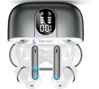 AI Cuffie Traduzione, 3-in-1 Bluetooth 5.3 Traduttore Istantaneo Vocale con Chiamate Audio e Video, 164 Lingue, 6 Modalità di Traduzione, 48 Ore Cuffie Bluetooth con ENC per Viaggi/Affari/Grigio Ferro