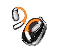 AI Cuffie Traduzione, 3-in-1 Open Ear Auricolari Traduttore Simultaneo con 150 lingue/8 modalità, 60h autonomia, Bluetooth 5.4, App gratuita, IPX5 impermeabili, arancione, per Viaggi e Affari.