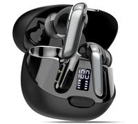 AI Cuffie Traduzione, Bluetooth 5.3 Traduttore Istantaneo Vocale con 164 Lingue, Auricolari di Traduzione con 5 modalità, Codice di Autorizzazione Permanente, Cuffie Bluetooth per Viaggi/Affari