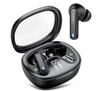 AI Cuffie Traduzione, Bluetooth 5.3 Traduttore Simultaneo Vocale in 135 lingue, 45 Ore Auricolari Traduttori Istantanei con 4 modalità di traduzione, IP7 Impermeabile Cuffie per Viaggi/Studio Nero