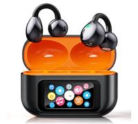 AI Cuffie Traduzione Simultanea Istantanea:3-In-1 Schermo LCD Touch Auricolari Traduttore Simultaneo-30H Autonomia Traduttore Simultaneo Vocale 159 Lingue 7 Modi Di Traduzione Per Viaggi Affari Studio