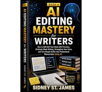 AI Editing Mastery for Writers: How to Self-Edit Your Book with Precision, Eliminate Weak Writing, Strengthen Your Voice, and Turn Rough Drafts into Professional Manuscripts Using AI