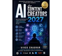 AI for Content Creators 2027 Advanced Automation,AI Systems&Scalable Growth: Build a Personal Media Empire with AI Agents,Smart Workflows,Faceless Content Systems,and Next-Gen Monetization Strategies