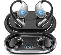 AI Language Translation Earbuds Real Time, Audifonos Traductores Inglés Español, traduttore per 144 lingue e accenti, cuffie di traduzione 3 in 1 con custodia di ricarica, per iOS/Android (nero opaco)