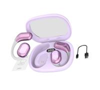 Ai Language Translator Device Ear Buds - Auricolari Ai Language Ear Buds | Cuffie wireless con clip per orecchio aperto | Dispositivo traduttore parlante con 144 lingue per la maggior parte degli