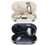 Ai Language Translator Earbuds Real Time - 2Pcs Wireless Bluetooths Translator Earbuds, 3 in1 Translate Earphones with 144 Languages and Accents, Fit iOS & Androids for Travel, Business and Learning