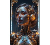 AI Life - Art Notebook "I FEEL, THEREFORE I AM" - 5.5 x 8.5 Inches, 0.19-In. Grid,140 P.