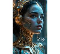 AI Life - Art Notebook "I KNOW, I AM HERE" - 5.5 x 8.5 Inches, 0.19-In. Grid, 140 P.