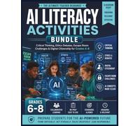AI Literacy Activities Bundle for Middle School: Critical Thinking, AI Ethics Debates, Escape Room Challenges, Digital Citizenship Activities and Project-Based Learning for Grades 6-8