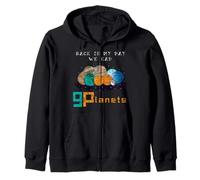 Ai miei tempi avevamo Nine Planets Funny Science Nerd Felpa con Cappuccio