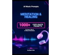 AI MUSIC PROMPTS MEDITATION & HEALING: 1000+ Copy-Paste Prompts for Suno, Udio & AI Music Generators.