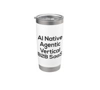 AI nativi, Agentic, Verticale, B2B SaaS - Start Up Vibes Bicchiere termico in acciaio inox doppia parete