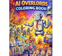 AI Overlords Coloring Book: A Hilariously Dark Corporate Satire Coloring Book About AI, Work, and the Modern Office