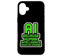AI perché l'intelligenza artificiale ha bisogno di un aggiornamento divertente Custodia per iPhone 16 Plus