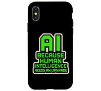 AI perché l'intelligenza artificiale ha bisogno di un aggiornamento divertente Custodia per iPhone X/XS