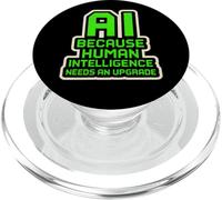 AI perché l'intelligenza artificiale ha bisogno di un aggiornamento divertente PopSockets PopGrip per MagSafe