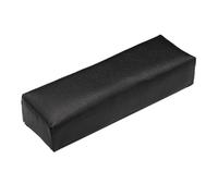 ai polsi delle unghie, Cuscino e cuscino for le mani in ecopelle memory foam for bracciolo for unghie, nero, rosa, 2 pezzi(Black A)