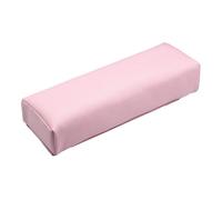 ai polsi delle unghie, Cuscino e cuscino for le mani in ecopelle memory foam for bracciolo for unghie, nero, rosa, 2 pezzi(Pink A)
