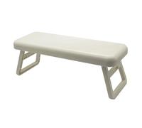 ai polsi delle unghie, Memory Foam Foldable Nail Arm Rest Multicolor 10.5x27.9cm Faux Leather(Brown)