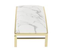 ai polsi delle unghie, Nail Arm Rest Manicure Hand Pillow PU Metal Multicolor(Marble)