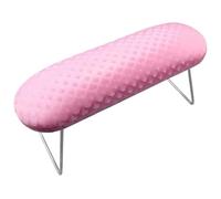 ai polsi delle unghie, Nail Arm Rest Multicolor Microfiber Leather Hand Cushion for Salon Manicure Table(Pink)