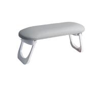 ai polsi delle unghie, Poggiabraccio for unghie Cuscino for le mani Memory Foam Ecopelle Salone pieghevole Multicolor 32x10.8x12cm(White)