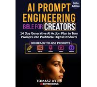AI Prompt Engineering Bible for Creators: 14 Day Generative AI Action Plan to Turn Prompts into Profitable Digital Products
