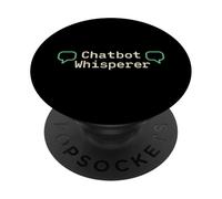 AI Prompt Ingegnere Coder Umorismo Tech Nerd Machine Learning PopSockets PopGrip Adesivo