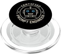 AI Prompt Ingegnere Coder Umorismo Tech Nerd Machine Learning PopSockets PopGrip per MagSafe
