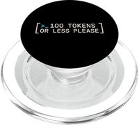 AI Prompt Ingegnere Coder Umorismo Tech Nerd Machine Learning PopSockets PopGrip per MagSafe