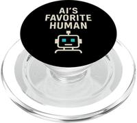 AI Prompt Ingegnere Coder Umorismo Tech Nerd Machine Learning PopSockets PopGrip per MagSafe