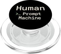 AI Prompt Ingegnere Coder Umorismo Tech Nerd Machine Learning PopSockets PopGrip per MagSafe
