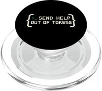 AI Prompt Ingegnere Coder Umorismo Tech Nerd Machine Learning PopSockets PopGrip per MagSafe